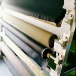 نسيج بوليستر مقاوم 100٪ مع خيوط موصلة