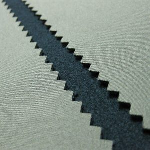 3 طبقات نسيج softshell غشاء تنفس TPU مع الترابط الصوف