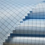 5MM الشريط حك البوليستر البوليستر الاستاتيكيه المنسوج للملابس الجاهزة للكهرباء الاستاتيكيه